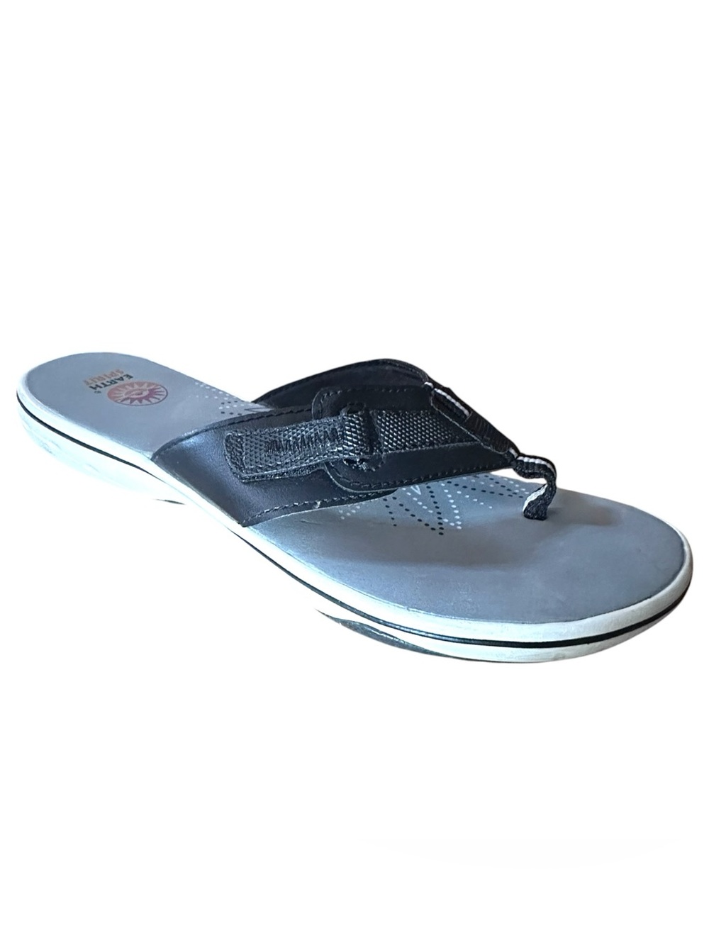 Earth Spirit Women's Comfort Thong Flip Flop Sandal,adjustable strap, cushioned